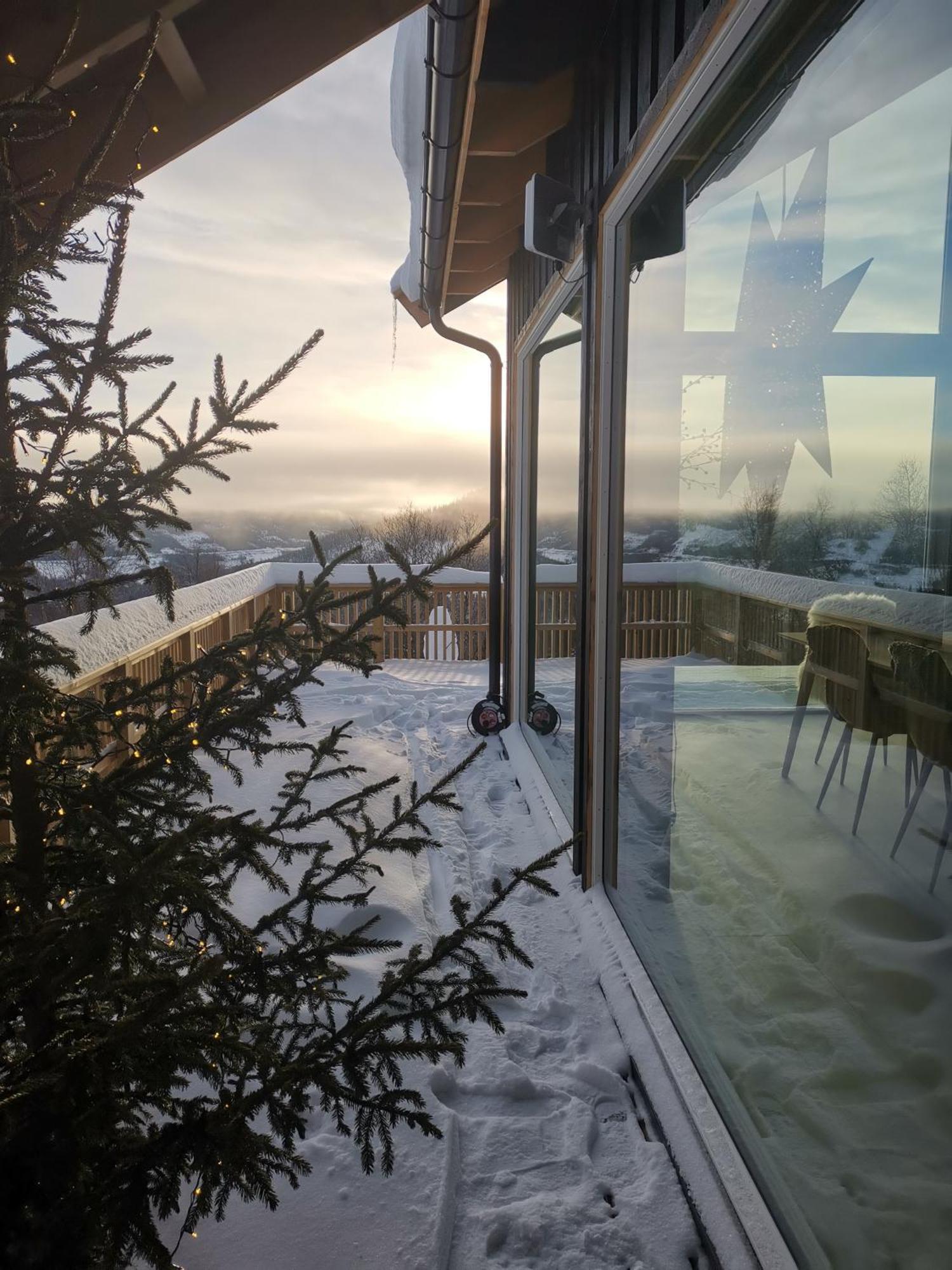 Na Er Vinteren Kommet Til Hallingdal Al Exterior foto